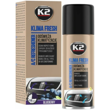 K2 ODSWIEZACZ KLIMA FRESH BLUEBERRY 150 ML K2K222B