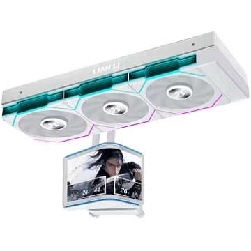 Lian Li HydroShift II OLED Curved 360TL, White (GH
