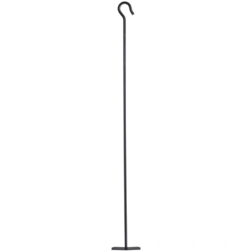 Krāsns kruķis Mustang 12x4.5x100cm dzelzs/melns