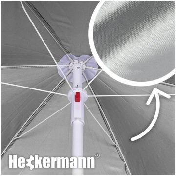 Heckermann lietussargs 1,8 m Turquoise