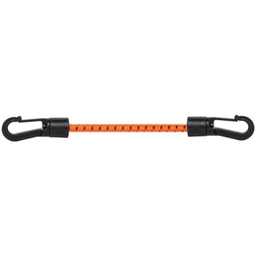 BUNGEE CORD LOCK ĀĶIS elastīga gumija 0,6x20cm, āķ