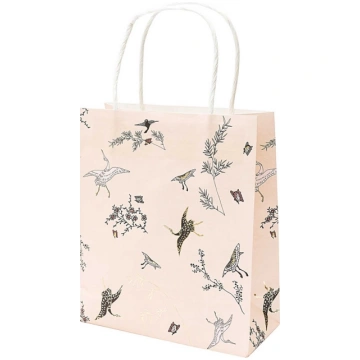 Dāvanu maisiņš Jardin Cranes, pink