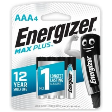 ENERGIZER BATTERY MAX PLUS AAA LR03 4 ECO ( 437468