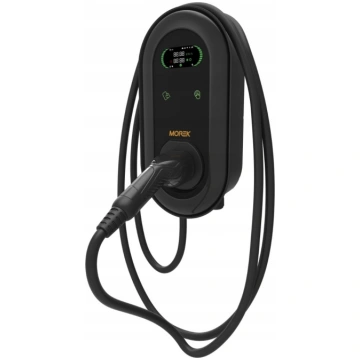 MOREK EV 22kW, sieciowa, wyświetlacz LCD 3.8, LAN,