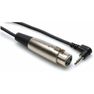 Kabel Hosa - Kabel do kamer XLRf - TRS R 3.5mm 1.5
