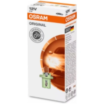 OSRAM 2W 12V Original Auxiliary BX8.5d, Halogen Bu