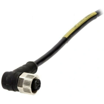 Connector: M12; plug; female; Micro-Change; PIN: 4