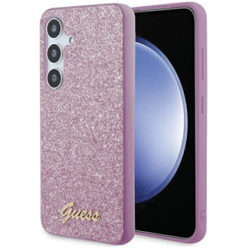 Guess Glitter Script case for Samsung Galaxy S24+ 