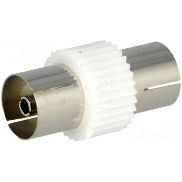 Coupler | coaxial 9.5mm socket,both sides | straig