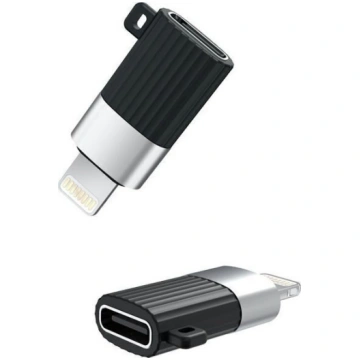 Adapteris USB TelForceOne XO NB149-D USB-C - light