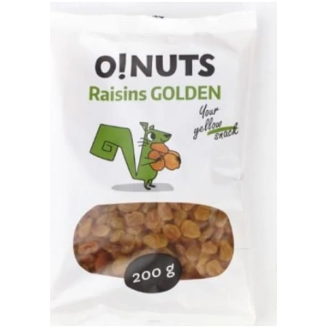 Zelta rozīnes O!NUTS, 200 g (450-07667)