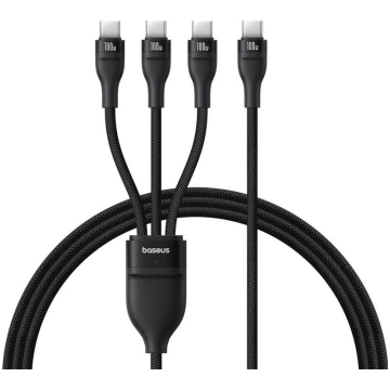 Baseus Kabel baseus flash series 3 100w 1,5m (czar