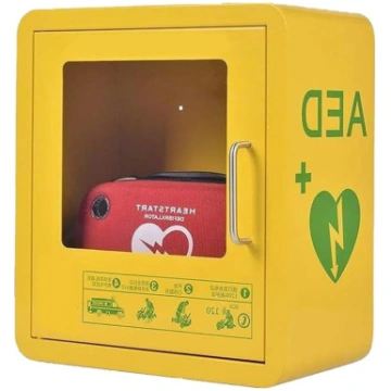 STWBHW Sienas AED trauksmes kaste, AED defibrilato
