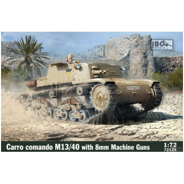 Carro Comando M13/40 with 8 mm Machine Guns IBG