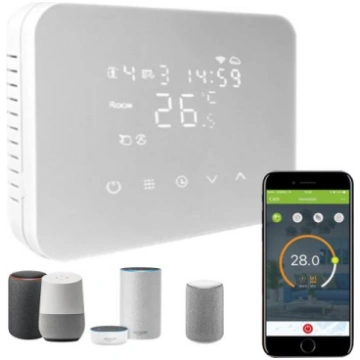CRONOTERMOSTATO WIFI A BATTERIA SOFT TOUCH SMARTPH