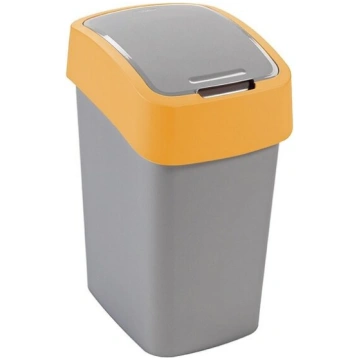 Atkritumu tvertne Curver Flip Bin 50 L, pelēka/dze