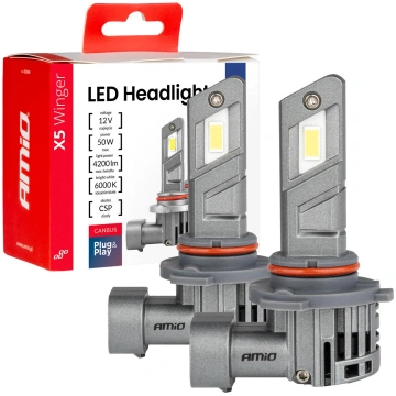 LED Headlights X5-series WINGER HB3 6000K max 50W