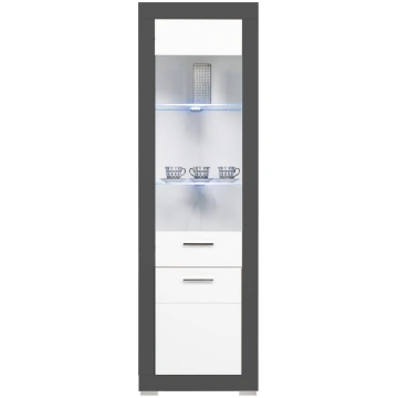 LIVEO MEBLE Vitrīna Gray GR7 L/P