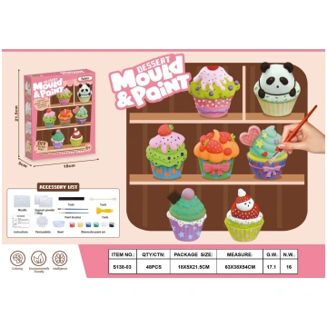 MOULD & PAINT radošais komplekts Dessert, 2411K072