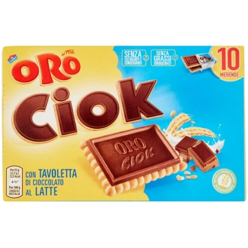 Cepumi ar piena šokolādes pārklājumu ORO Ciok al L
