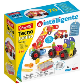 QUERCETTI Tecno Jumbo Toolbox Konstruktors 84 elem