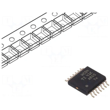 IC: digital TEXAS INSTRUMENTS SN74HC04PWR