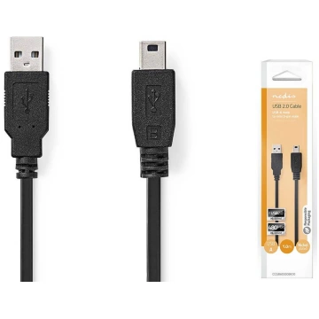 Nedis USB-A uz Mini-B USB kabelis