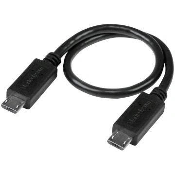 StarTech 8in Micro USB to Micro USB Cable - Male t