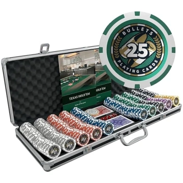 Bullets Playing Cards Deluxe "Christopher" pokera 