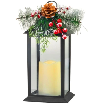 MagicHome Ziemassvētku laterna, ar zariem, plastma