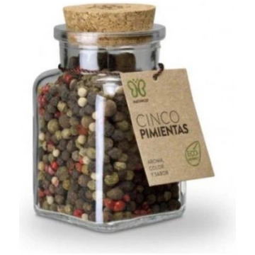Five Organic BC Peppers 70 gr Naturcid