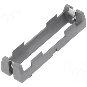 Holder | 18650 | Batt.no: 1 | PCB,THM | for PCB |