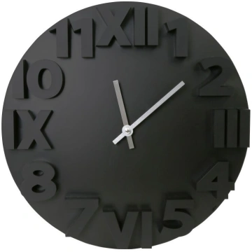 Platinet wall clock Modern black (42985) 590759542
