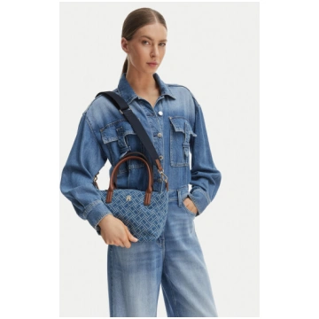 Tommy Hilfiger Soma Popette Mini Tote Denim Flag A
