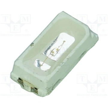 LED; blue; SMD; PLCC2; 125÷400mcd; 2.8÷3.7VDC; 2.8