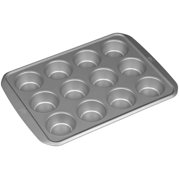 Tala Muffin panna ar 12 dziļām iedobēm - nesadalām
