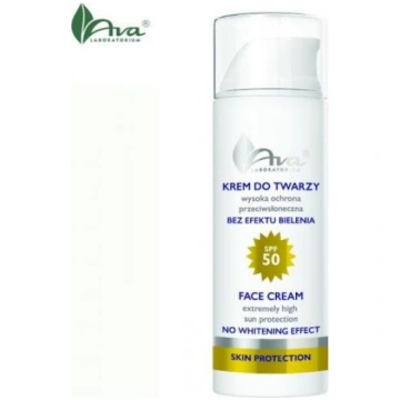 Ava Krēms Sejas Aizsardzība Saulessargs Spf 50 50m