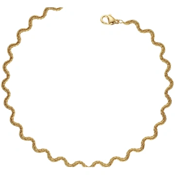 Edblad - Mini Spiral Anklet Gold One Size - izmērs