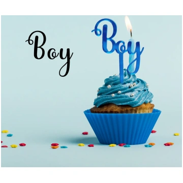CupCake Topper "Boy" Zagara eventi d'autore