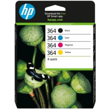 HP 364 4-Pack (N9J73AE) Ink Cartridge Multipack, C