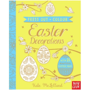 Press Out and Colour: Easter Eggs Bookshop