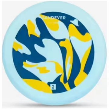 Bērnu mīksts lidojošais disks, marmora dzeltens OL