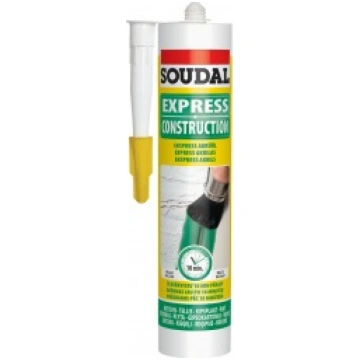 Hermētiķis akrila SOUDAL EXPRESS PAINTABLE SEALANT