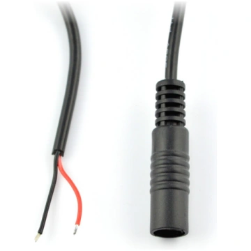 DC socket 5.5x2.1mm with 1m cable OEM AN-03507
