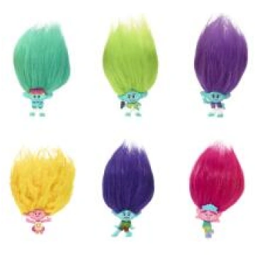 Trolls® pom-pom nukk- võtmehoidja 220573