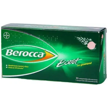 Berocca Boost 30 Effervescent Tablets Guarana 8470