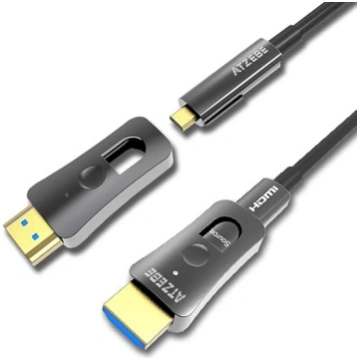 HDMI optiskais kabelis 50 m, 4k HDMI kabelis 2.0 A