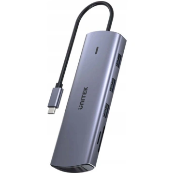 HUB USB Unitek 9in1 USB C Gigabit Ethernet HDMI VG