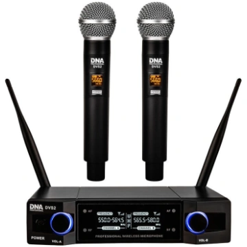 DNA Professional DVS2 - wireless microphone, 2 han