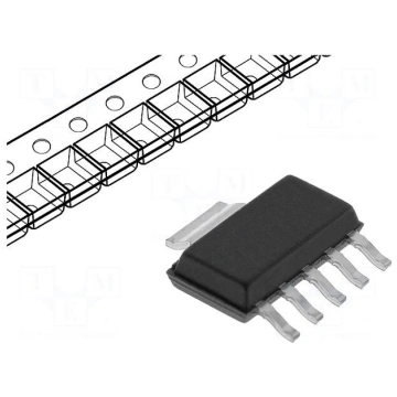 IC: voltage regulator | LDO,fixed | 2.5V | 1A | SO